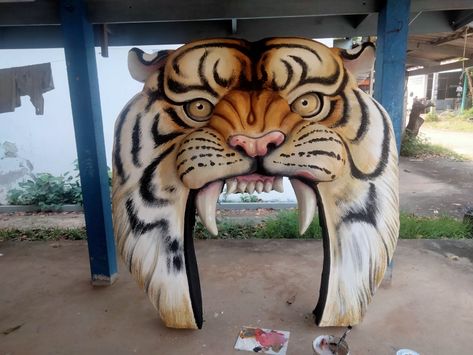 Tiger Species, Animal Taxidermy, Durga Mata, Night Wedding Decor, Dance Props, Painting Images, Decoration For Ganpati, Hd Background Download, Buddha Art Painting