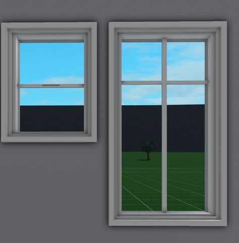 Realism Bloxburg House, How To Put A Window On A Roof Bloxburg, Custom Roof Bloxburg, Bloxburg Windows Ideas, Roof Design Bloxburg, Bloxburg Starter Home Renovation, Bloxburg House Builds Realistic, Bloxburg House Ideas Exterior 2 Story Realistic, Bloxburg Bay Window