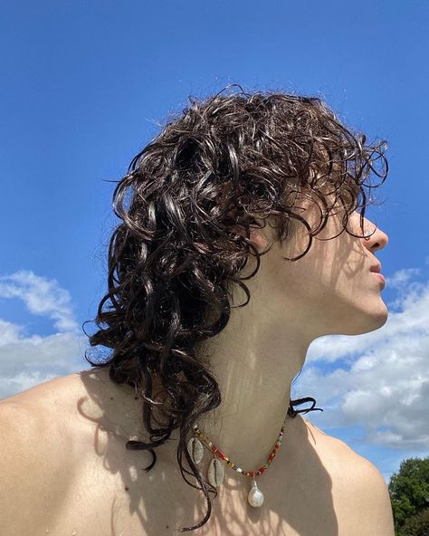 conan gray updates on Twitter: "IG | conangray: “sun” (7/5)… " Conan Gray Curly Hair, Conan Gray Mullet, Conan Gray Hair, Modern Mullet Haircut, Long Curly Hair Men, Conan Grey, Men Haircut Curly Hair, Conan Gray Aesthetic, Mullet Haircut