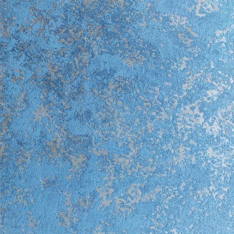 Blue Texture Wall, Wall Texture Design, Texture Wall, Silver Walls, Tv Units, Texture Paint, Wall Texture, Blue Texture, Wall Finishes