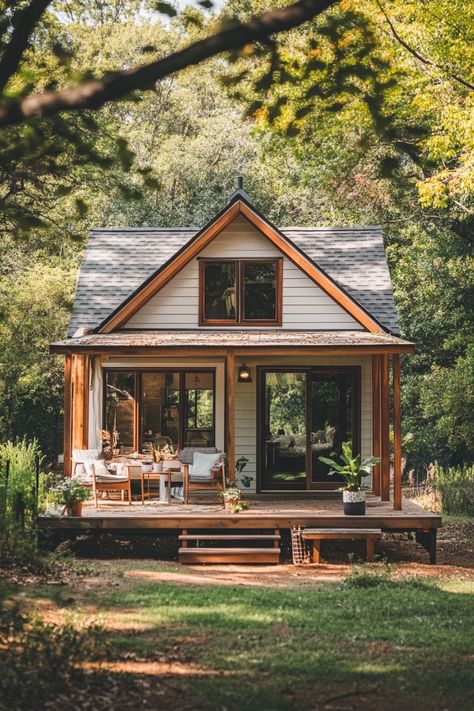 Transform Your Living Space: Discover charming tiny homes with classic appeal that inspire minimalist living without sacrificing style. Embrace cozy interiors and sustainable design—save this pin for more ideas!  #TinyHomes #ModernLiving #HomeDesign #MinimalistHome #SustainableLiving #CozyInteriors #CharmingDecor #ClassicStyle #SmallSpaceLiving #EcoFriendlyHomes #TinyHouseMovement #DreamHome #HomeInspo #InteriorDesign #HomeDecorIdeas Functional Home Ideas Tiny House, Tiny House Basement, Tiny Homes Airbnb, Small Off Grid Homes, Tiny 3 Bedroom House, Tiny Home On Land, Tiny Cabin Aesthetic, Small Charming House, Tiny House Mansion