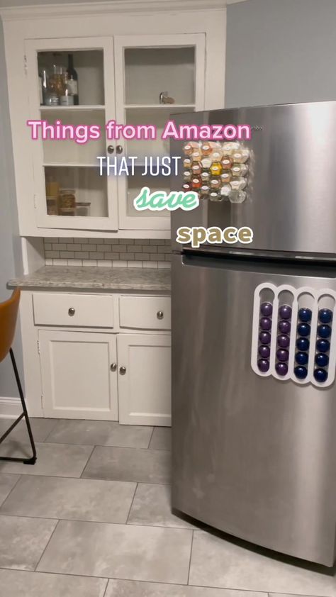 Small apartment space saving finds! Like for part 2 🥰 #amazonfinds Space Saving Kitchen Gadgets, Small Apartment Space-saving Ideas, Renter Hacks Apartments Small Spaces, Tiny Apartment Ideas Space Saving, Apartment Hacks Rental, Space Saving Ideas For Home, Small Kitchen Hacks, Small Apartment Hacks, Apartment Necessities