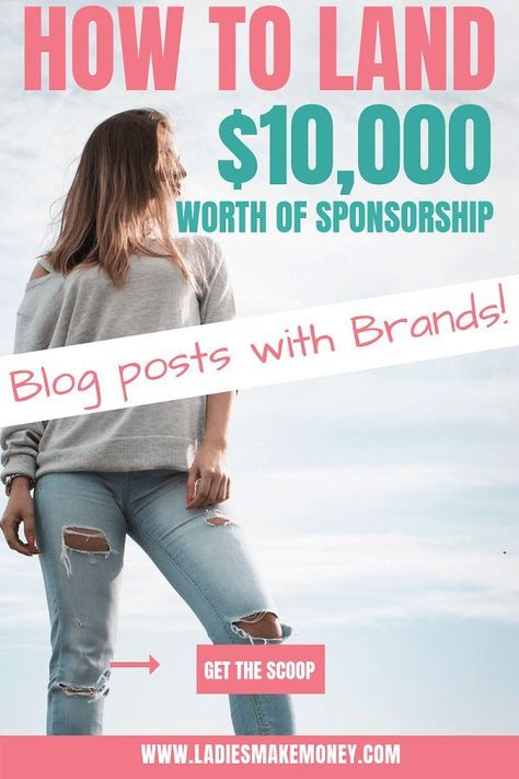 Here are tips on how to land sponsored blog posts and make money with your blog. Learn how How To Get Sponsored Post Opportunities With A Small Blog. #sponsoredblogs #makemoneyonline #bloggingtips Money Freedom, Social Media Stats, Earn Money Blogging, Blogging Ideas, Learn Affiliate Marketing, Increase Blog Traffic, Blog Income, Sponsored Posts, Blogging 101