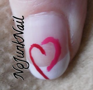 cute Valentine's Day nails Nails Valentines Day, Heart Simple, Pink Tips, Vday Nails, Junk Nails, Nails Valentines, Heart Nail, Heart Nail Art, Nail Designs Valentines