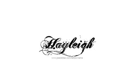 Tattoo Design Name Hayleigh Hazel Tattoo Name, Tattoo Name Harish, Hayley Name Art, Melody Tattoo Name, Hayley Name Meaning, Music Notes Tattoo, Tattoo Design Name, Note Tattoo, Cool Picks