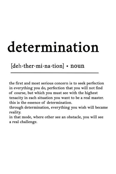 ❣Hey there! For now, these sizes are ratio: 2:3, 3:4, 4:5(only PDF) if you want any other changes other sizes different or files for example like JPG don't hesitate to contact me for more detalis via Etsy on inbox message. ❣Attention That is a DIGITAL DOWNLOAD, and you will not receive a physical item. #randomaestheticquotes #aetheticquotes #inspirationalaestheticquotes #quotesthathithardsotrue #printablewallartquotes #quotesforwalldecorbedroom #quotesforwalldecoroffice #inspirationalquotes Determined Aesthetic, Determination Aesthetic, Definition Wall Art, Definition Quotes, Printable Wall Art Quotes, Quotes Printable, Quotes Wall Art, Wall Decor Quotes, Quotes Aesthetic