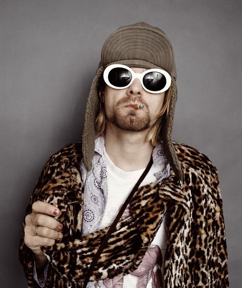 Nirvana Photoshoot, Kurt Cobain Nirvana, Kurt Cobain, Wall Art Poster, Nirvana, Print Wall Art, Print Wall, Art Poster, Leopard Print