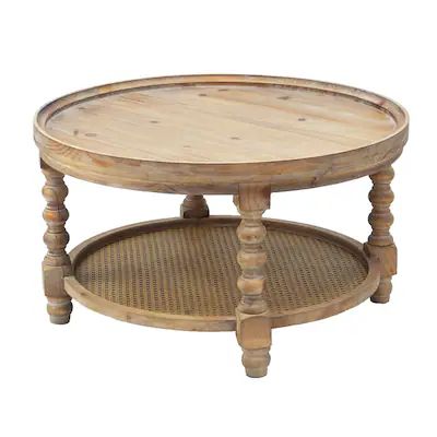 Buy Coffee, Console, Sofa & End Tables Online at Overstock | Our Best Living Room Furniture Deals Cane Shelf, Classic Coffee Table, Brown Coffee Table, Pedestal Coffee Table, Wicker Shelf, Round Wood Coffee Table, Into The Wood, Rattan Coffee Table, Wicker Table