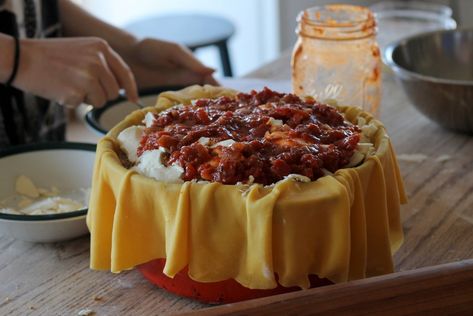 timpano! – Jennifer Murch Timpano Recipe, Beef Ravioli, Mint Chip Cookies, Italy Recipes, Italian Dinners, Supper Tonight, Italian Menu, Lasagne Recipes, Italian Foods