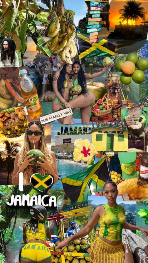 Jamaica Asthetic Picture, Jamaica Couples Trip, Jamaica Wallpaper Iphone, Caribbean Culture Aesthetic, Jamaica Trip Aesthetic, Caribbean Aesthetic Outfits, Jamaican Wallpaper, Jamaica Aesthetic Wallpaper, Jamaica Trips