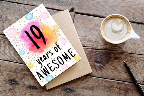 18th Birthday Cards Ideas, 100th Birthday Card, Birthday Card Digital, 90th Birthday Cards, 16th Birthday Card, 80th Birthday Cards, 70th Birthday Card, Anniversary Cards For Husband, 30th Birthday Cards