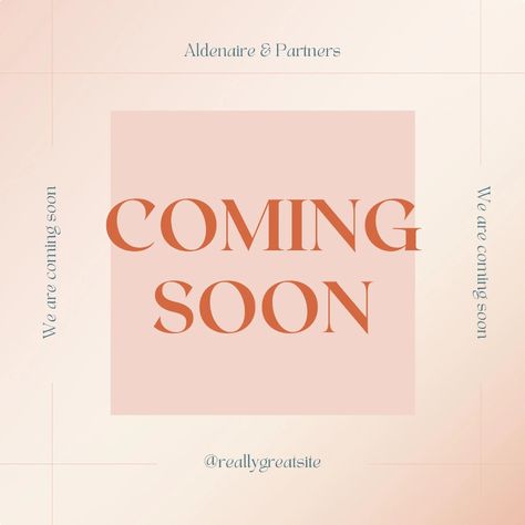 Peach Coming Soon Instagram Post - Templates by Canva Instagram Coming Soon Post Ideas, Launch Day Instagram Post, Coming Soon Instagram Post Ideas Feed, Coming Soon Instagram Post Ideas, Coming Soon Instagram Posts, Coming Soon Instagram Post Design, Coming Soon Poster Instagram, Coming Soon Design Instagram, Coming Soon Design Instagram Feeds