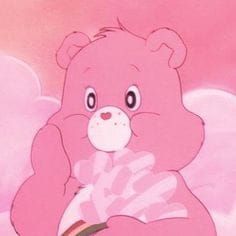 Aesthetic Care Bears, Aesthetic Pretty Wallpaper, Care Bear Aesthetic, Kin Quiz, Pink Care Bear, Pink Aesthetic Pastel, Pink Ideas, Pastel Pink Aesthetic, Aesthetic Pastel