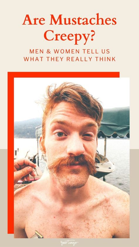 Are Mustaches Creepy? Men & Women Tell Us What They Think Of Different Types Of Mustaches, YourTango #men #women #relationship Mustache Memes, Pencil Mustache, Creepy Men, Types Of Mustaches, Horseshoe Mustache, Photos From The 70s, Types Of Facial, Types Of Facial Hair, Women Relationship