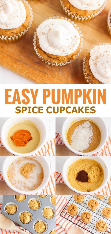 Indulge in the flavors of fall with these Pumpkin Spice Latte Cupcakes! 🍂☕🧁 These delectable treats are a delightful blend of rich pumpkin, aromatic spices, and a hint of espresso, topped with a swirl of velvety cream cheese frosting. Elevate your autumn baking and savor the cozy warmth of a pumpkin spice latte in cupcake form! Pumpkin Spice Latte Cupcakes, Ice Cream Scooper, Pumpkin Recipes Dessert, How To Make Pumpkin, Pumpkin Spice Coffee, Pumpkin Spice Cupcakes, Spiced Coffee, Baking Cups, Fall Baking