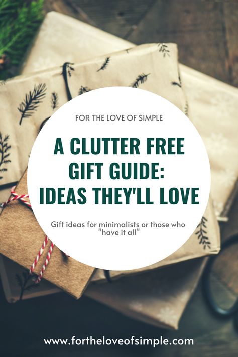 Clutter Free Gifts, Free Gift Idea, Spotify Premium, Gifts For Anyone, Minimalist Gifts, Intentional Living, Clutter Free, Love Gifts, Favorite Things Gift