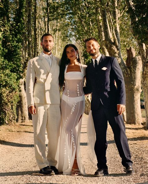 Jacquemus Wedding, Serena Williams Wedding, Best Met Gala Looks, South Of France Wedding, Simon Porte Jacquemus, Provence Wedding, Vogue France, Transparent Dress, Weddings By Color