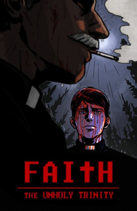 Father Garcia Faith, John Ward Faith Fanart, Faith The Unholy Trinity Fanart, Father Garcia, Faith The Unholy Trinity John, John Ward Faith, Faith Unholy Trinity, Priest Oc, Faith Game