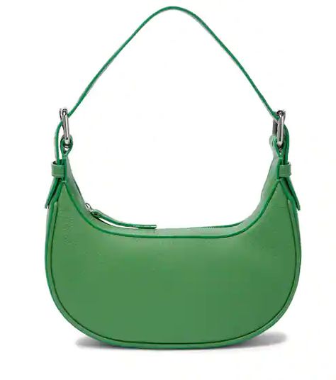 BY FAR - Women's Designer Fashion | Mytheresa Shoulder Bag Outfit, Aesthetic Bags, Green Purse, Bags Aesthetic, Dior Wallet, Cute Bags, Green Bag, Green Leather, Rebecca Minkoff Hobo