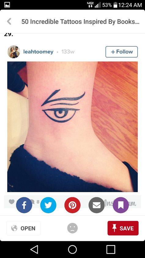 Lemony Snicket- Count Olaf eye Lemony Snicket Tattoo, Count Olaf Eye Tattoo, Olaf Tattoo Ideas, Vfd Eye, A Series Of Unfortunate Events Count Olaf, Count Olaf, Lemony Snicket, Rabbit Tattoos, Unfortunate Events