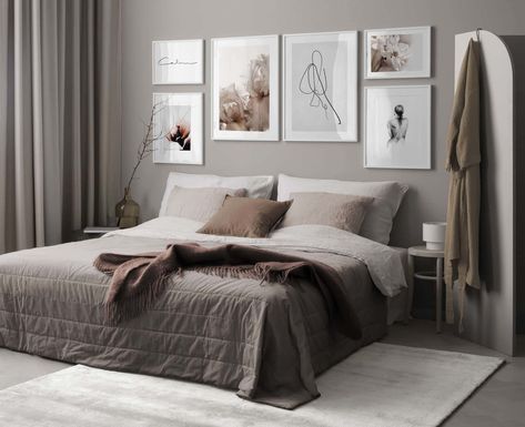 13 Art Ideas for Above the Bed that Aren’t Frames - TLC Interiors Ideas For Above The Bed, Masculine Bedroom Decor, Desenio Posters, Design Ložnic, Masculine Bedroom, Art Above Bed, Above Bed, Design Del Prodotto, Cheap Decor