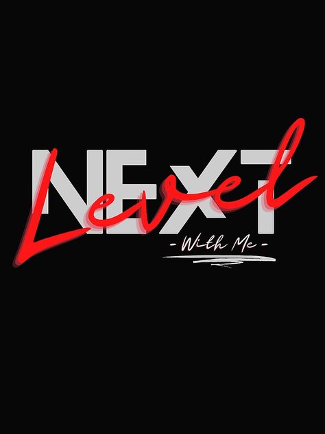 "Next Level With Me T-Shirts, Tank Tops, Pullover Hoodies, Wall Art, Face Masks Etc." Drawstring Bag for Sale by croxstore96 | Redbubble Hoodie Front Design, Cricut Projects Vinyl T Shirts Design, Next Level Logo, Cool Hoodies Designs, T Shirt Text Design, Hoodies Design Ideas, Clothes Logo, T Shirt Print Design, Tshirts Ideas