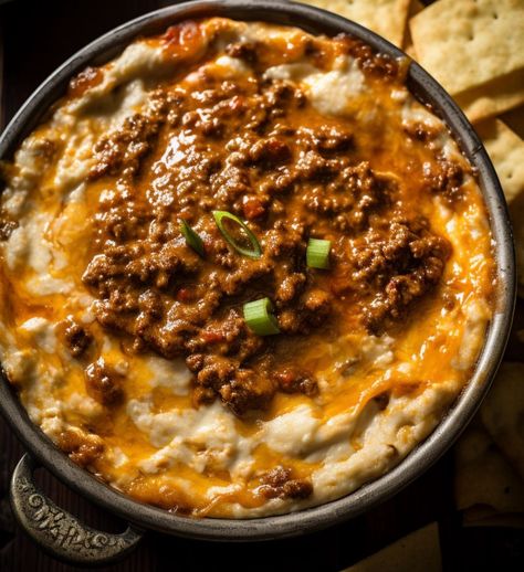 Guests find this dip absolutely irresistible! It works for literally any occasion Sloppy Joe Dip, Sloppy Joes Dip, Sloppy Joes Sandwich, Spicy Dip, Whole Roasted Cauliflower, Crispy Cheese, Grilled Cheese Recipes, Recipes Appetizers And Snacks, Party Appetizers