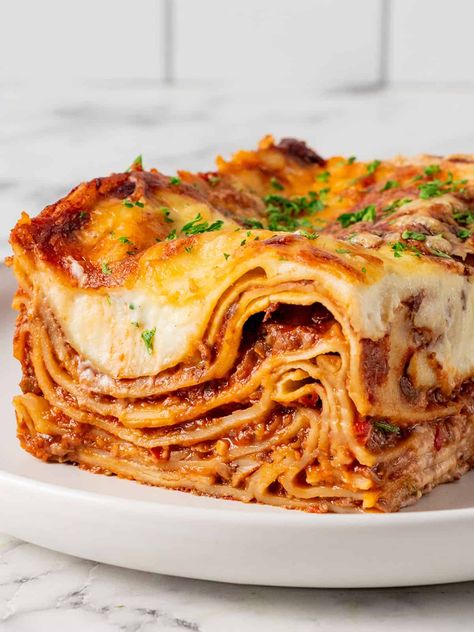 Lasange Recipe, Mushroom Lasagna Recipe, Beef Lasagna Recipe, Mushroom Crepe, Mushroom Ragu, Mushroom Lasagna, Baked Lasagna, Beef Lasagna, Family Food