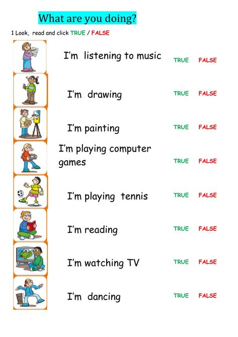 Hobbies interactive exercise for segundo. You can do the exercises online or download the worksheet as pdf. Hobbies And Activities, Hobbies Worksheet For Kindergarten, Hobbies Worksheet English, Hobbies Worksheet For Kids, Present Continuous Worksheet For Kids, My Hobby Worksheet, Reading Comprehension Kindergarten, English Learning Books, Grammar For Kids