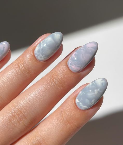 Storm clouds nail art🥹🫧☁️ swipe left for tutorial👀 Using @myleebeautyofficial rings @bohomoon - code ‘10simlynail’ for 10% off *paid to create ____ #nailart #bloominggel #nailinspo #gelnails #cutenails #nailsofinstagram #nailideas #naildesign #nailtutorial #prettynails #naillove Chrome Cloud Nails, Dark Cloud Nails, Stormy Nails, Nail Art Clouds, Cloud Manicure, Nails With Clouds, Storm Nails, Nails Clouds, Cloud Nails