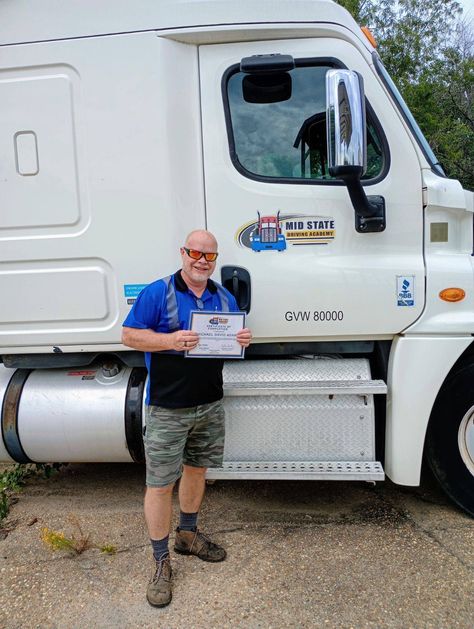 Hard work pays off 💪   Congratulations Mr. Adams, you did it! 🎉🚛 Your dedication and hard work have paid off, and you are now a licensed Commercial Driver! Embrace the open road and let your dreams steer you towards success!   Thank you for allowing Mid State to help you along the way!   www.Midstatedriving.com     🌟🛣️ #CDLSuccess #OnTheRoadToGreatness #midstatedriving #cdl #cdife #trucklife Mr Thank You Photos, Mr Adams, Video Call With Boyfriend Screen Photo, Trucking Life, Screen Photo, Paid Off, Hard Work Pays Off, New Photo Download, Big Rig Trucks