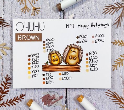 Search Results for “Blends” – Craft-me-Craft-moi Brown Swatch, Marker Blending, Color Markers Art, Marker Tutorial, Final Blends, Marker Color, Happy Hedgehog, Coloring Videos, Ohuhu Markers