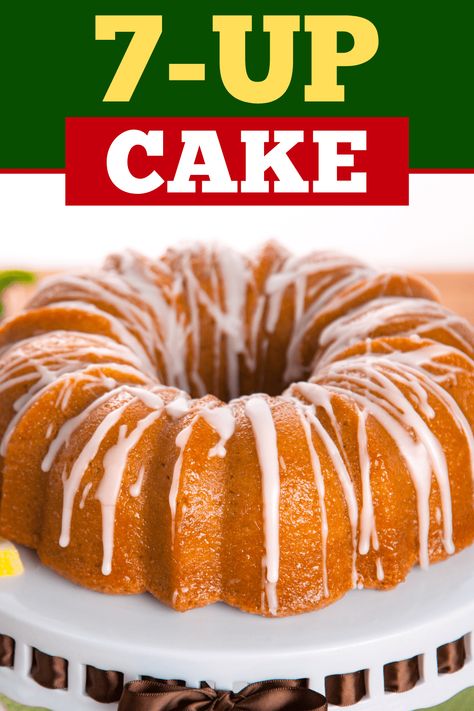 Make this 7-Up cake for a classic Southern dessert with lemon-lime flavor! Learn the simple recipe today and get tips for the best cake! Muffin Ideas, 7up Cake, Fall Desert, 7 Up Cake, Bakery Style Cake, Up Cake, Southern Desserts, Cake Mixes, Cream Cheese Pound Cake