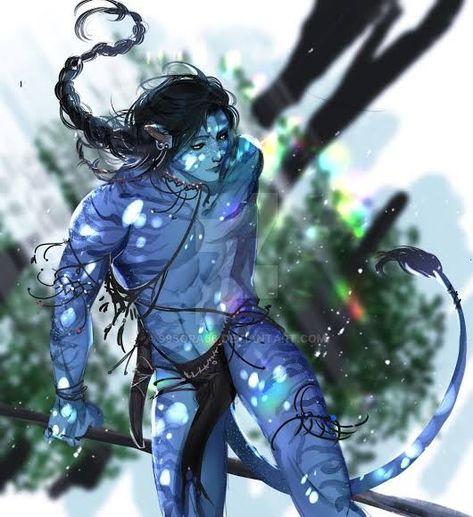 Na'vi Oc, Avatar Oc, Blue Avatar, Avatar James Cameron, Blue Monkey, Avatar Fan Art, Pandora Avatar, Avatar Movie, Human Reference