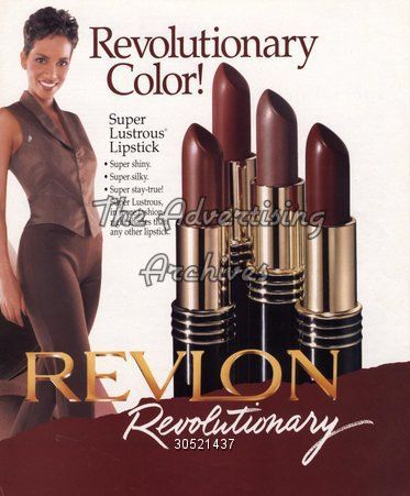 90s Lipstick, Revlon Cosmetics, Lipstick Ad, Vintage Makeup Ads, Revlon Lip, Advertising Archives, Revlon Lipstick, Magazine Advert, Makeup Ads