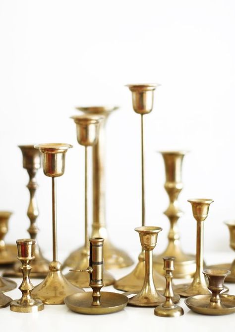 Gold Candle Holders, Hotel Interior Design, Gold Candles, Brass Candle Holders, Beautiful Interior Design, Brass Candle, Brass Candlesticks, Hotels Design, Scandinavian Style