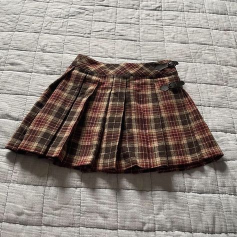 Brandy Melville Pleated Skirt, Brandy Melville Phoebe Skirt, Brandy Melville Dana Skirt, Brandy Melville Izzy Skirt, Brandy Melville Plaid Skirt, Retro Plaid Mini Skirt, Plaid Pleated Skirt, Fashion Mood Board, Pleated Skirt