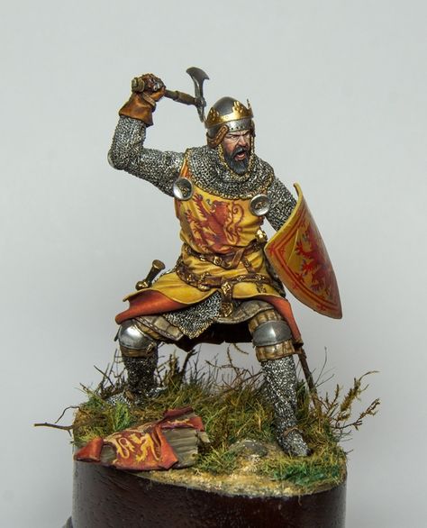 Medieval Forge, Medieval Scotland, Robert The Bruce, Scotland History, King Robert, Celtic Tattoos, Medieval Armor, Medieval Knight, Fantasy Miniatures