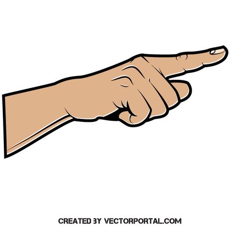 Finger pointing vector clip art Hands Pointing Drawing, Pointing Finger Emoji, Pointing Finger Reference, Finger Pointing At You, Pointing Hand Drawing, Pointing Finger Drawing, Pointing Finger Illustration, Finger Illustration, Finger Cartoon