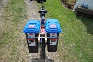 Waterproof Bicycle Pannier Boxes (with Pictures) - Instructables Bicycle Sidecar, Cross Country Bike, Bicycle Panniers, Bike Panniers, Weekend Camping Trip, Go Ride, Cafe Racer Build, Bicycle Rack, Maker Project