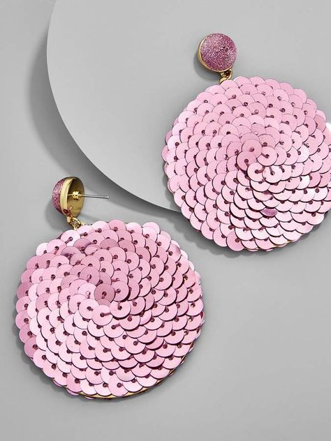 Beaded Earrings Diy, Earrings Ideas, Jewelry Styles, Bead Embroidery Jewelry, Handmade Fashion Jewelry, Handmade Jewelry Designs, Embroidery Jewelry, Handmade Jewelry Diy, Pink Earrings