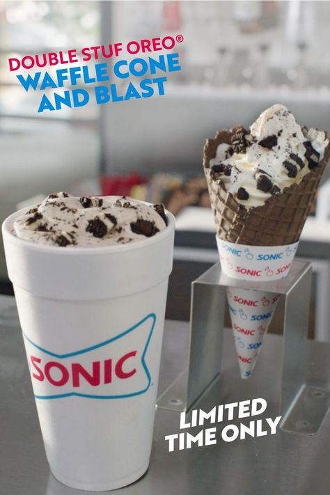 Drinks from sonic Sonic Drive In, Shrimp Recipes For Dinner, Appetizers Easy Finger Food, Waffle Cone, Starbucks Drinks Recipes, Waffle Cones, Be First, Coffee Dessert, Fun Baking Recipes