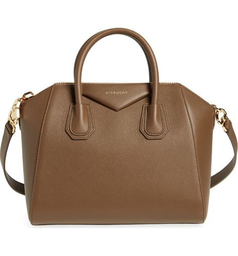 Givenchy Small Antigona Leather Satchel | Nordstrom Expensive Purses, Givenchy Antigona, Chic Bags, Wall Pockets, Leather Satchel, Crossbody Strap, Givenchy, Calf Skin, Satchel