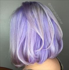 Platinum Lavender, Silver Hair Short, Silver Purple Hair, Majestic Hair, Purple Hair Color Ideas, Purple Hair Highlights, Purple Hair Color, Lavender Hair Colors, Light Purple Hair