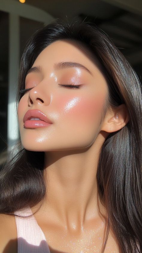 #beauty #makeup #makeuptutorial #bridalmakeup #fashion #girlsdpz #makeup #hairstyle #naturalmakeup Get Glass Skin, Glass Skin, Skin, Glass, Pins