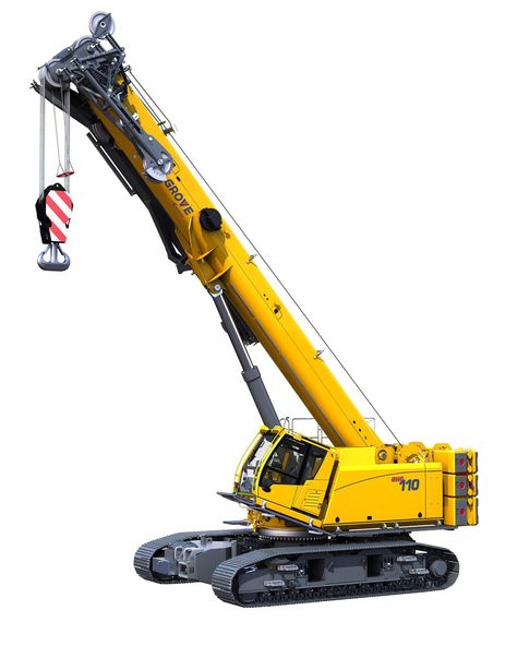 Mundoquatrorodas: Manitowoc Launches 110 USt-Capacity Grove GHC110 ... With the launch of the Grove GHC110, Manitowoc has added a crucial machine to the top end of its growing telescoping crawler crane range. Boasting an impressive 110 USt capacity, the GHC110 joins the recently launched GHC140 to bring another robust option to the market. “It’s like a tough younger brother for the GHC140, our biggest model that was revealed in 2020,” said JJ Grace, Manitowoc’s product manager for GHC cranes. Crane Machine, Crawler Crane, Product Manager, Younger Brother, Eco House, The Grove, Outdoor Power Equipment, Sci-fi Spaceship, Bring It On