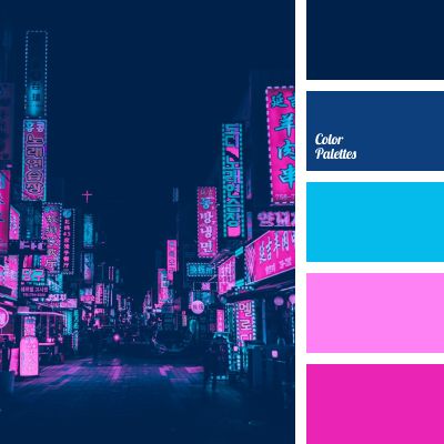 Color Palette #4419 Batman Color Palette, Blue Magenta Color Palette, Technology Color Palette Graphic Design, City Pop Color Palette, Casino Color Palette, Gaming Color Palette, Arcade Color Palette, Game Color Palette, Mio Energy