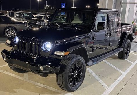 2023 Jeep Gladiator, Jeep Gladiator Black, Jeep Unlimited, Black Jeep Wrangler, Jeep Jt, Black Suit Men, Dream Trucks, Black Jeep, Suit Men