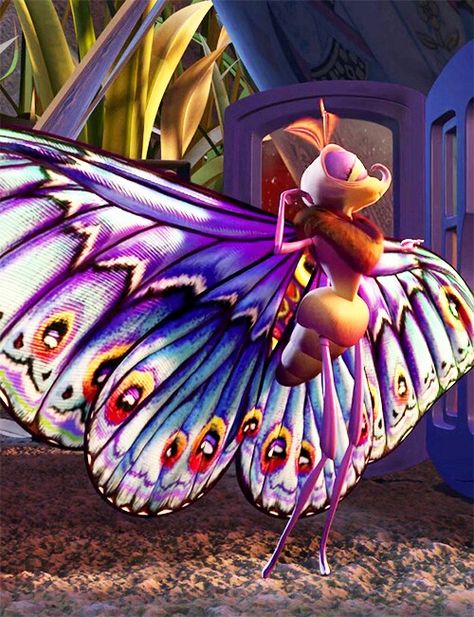 *GYPSY MOTH ~ A Bugs Life, 1998 A Bugs Life, Bugs Life, A Bug's Life, Film Disney, Butterfly Drawing, A Bug, Disney Addict, Pixar Movies, Disney Life