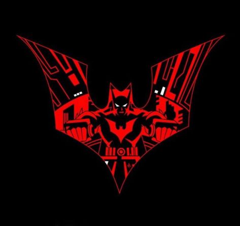 Batman Beyond Batman Beyond Tattoo Ideas, Batman Beyond Tattoo, Batman Beyond Aesthetic, Batman Beyond Logo, Batman Symbols, Batman Beyond Terry, Terry Mcginnis, Dc Animated, Dark Knight Rises